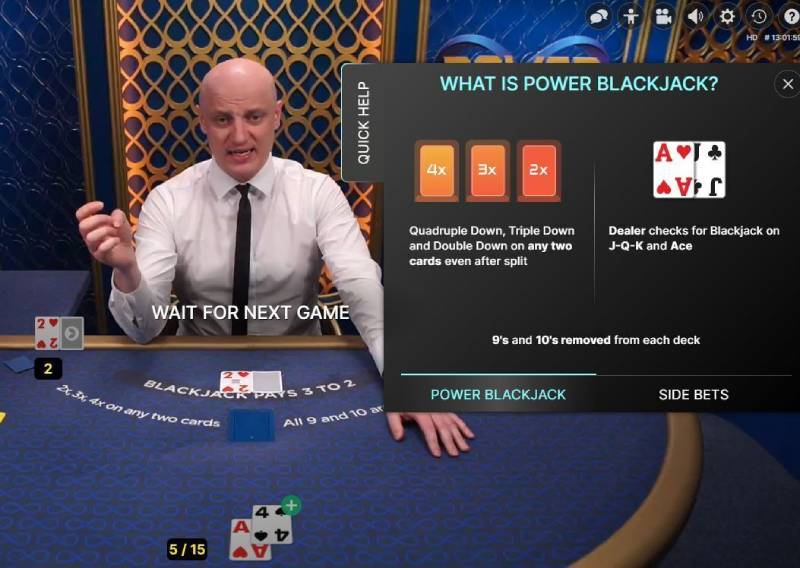 Luật Chơi Power Blackjack Tại 12bet Từ A Đến Z 4 Power Double:
